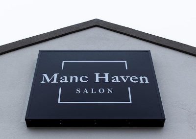 Business Sign for Mane Haven Salon